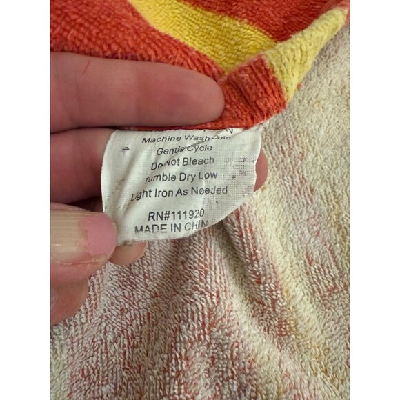 VTG Beverly Hills Polo Club Equestrian Stripped Beach Towel 36"x 70" Pool Resort - Picture 9 of 12